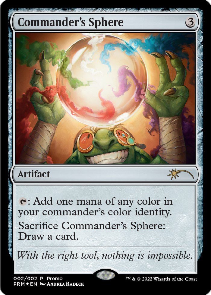 Commander's Sphere [Wizards Play Network 2024] - Card Brawlers