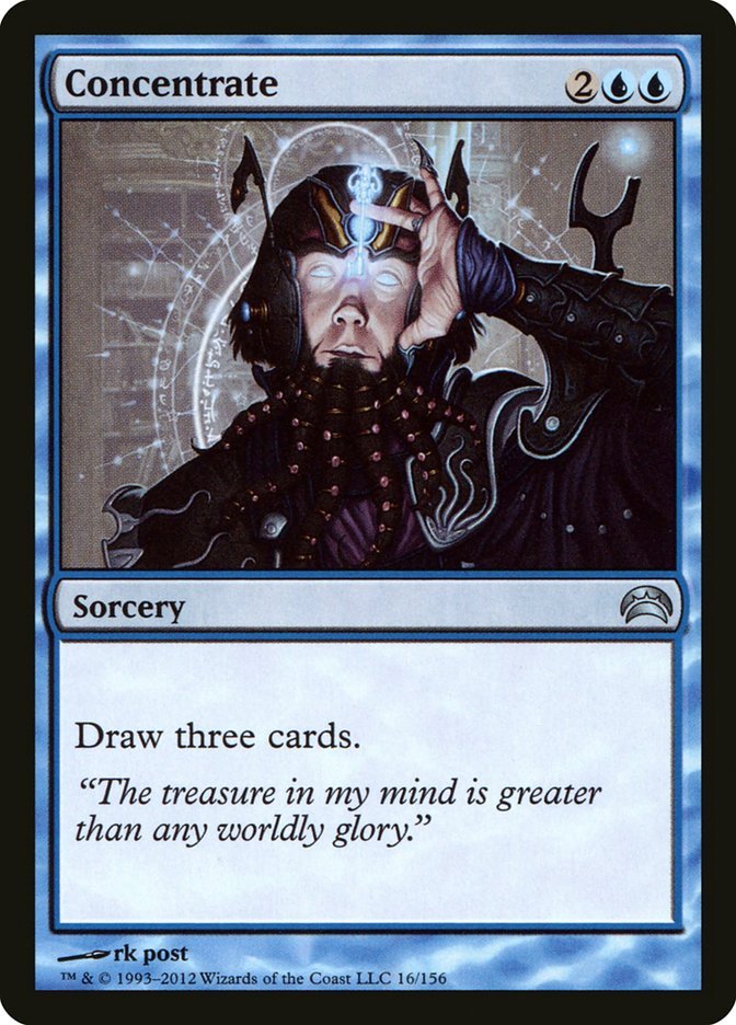 Concentrate [Planechase 2012] - Card Brawlers
