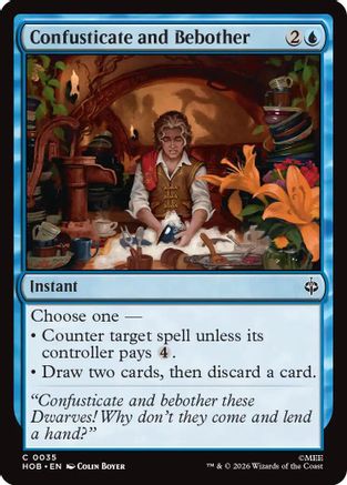 Confusticate and Bebother (HOB-035) - The Hobbit Foil - Card Brawlers