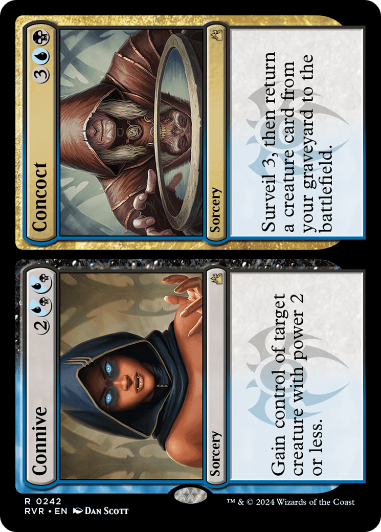 Connive // Concoct [Ravnica Remastered] - Card Brawlers