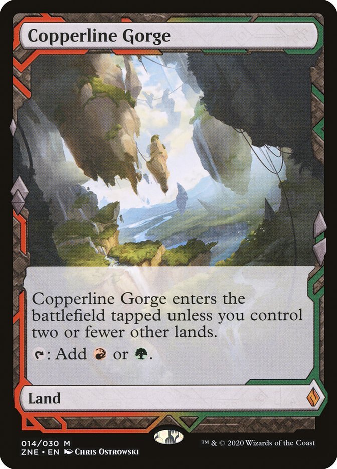 Copperline Gorge (Expeditions) [Zendikar Rising Expeditions] - Card Brawlers
