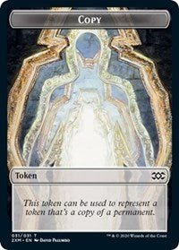 Copy // Ooze Double - Sided Token [Double Masters Tokens] - Card Brawlers