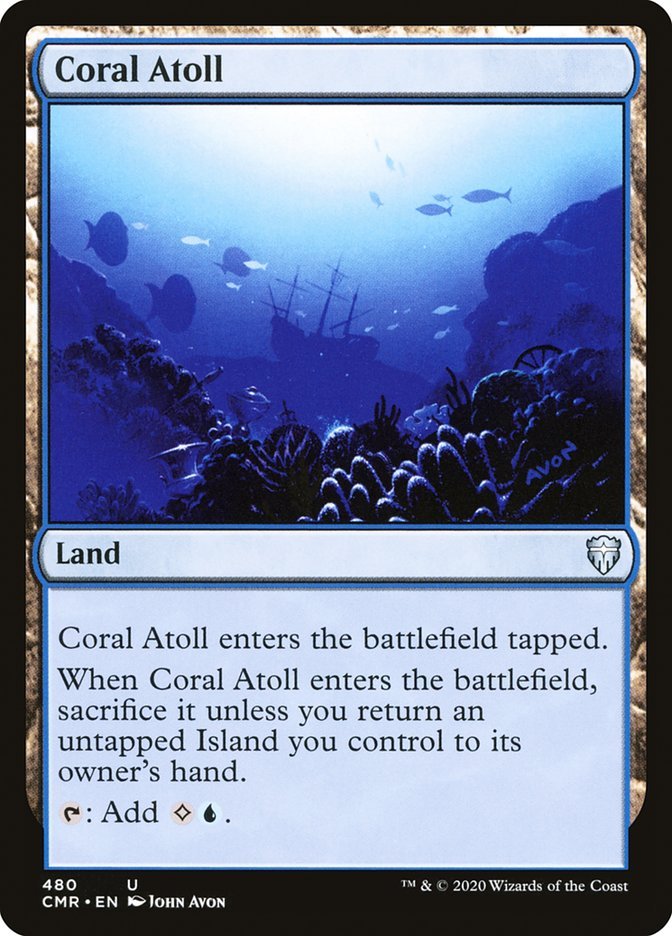 Coral Atoll [Commander Legends] - Card Brawlers