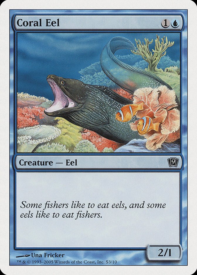 Coral Eel [Ninth Edition] - Card Brawlers