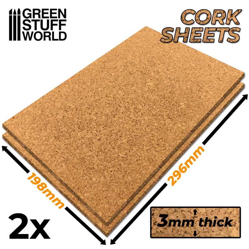 Green Stuff World - Cork Sheets - Green Stuff World - Card Brawlers | Quebec | Canada |