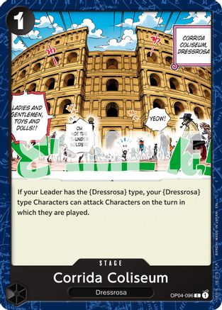 Corrida Coliseum (Reprint) (OP04-096) - Premium Booster -The Best- Vol. 2 - Card Brawlers
