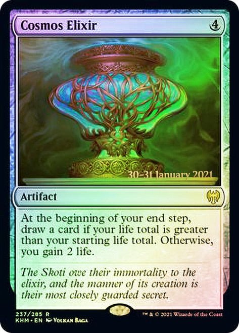 Cosmos Elixir [Kaldheim Prerelease Promos] - Card Brawlers