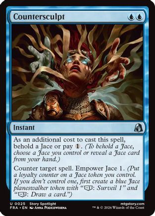Countersculpt (FRA-025) - Reality Fracture Foil - Card Brawlers