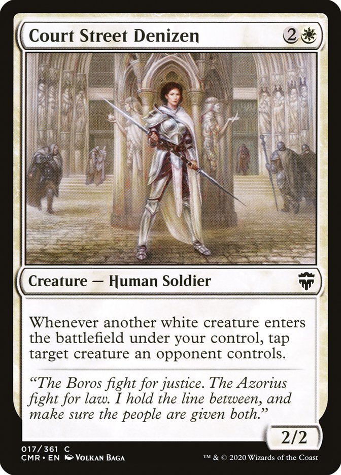 Court Street Denizen [Commander Legends] - Card Brawlers