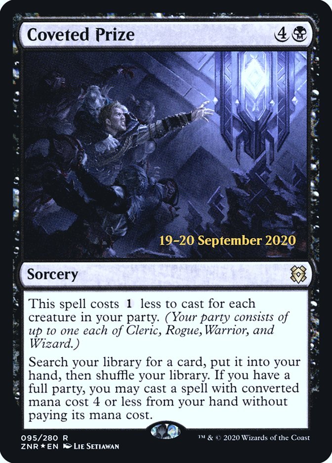 Coveted Prize [Zendikar Rising Prerelease Promos] - Card Brawlers