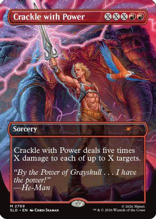 Crackle with Power (SLD-2769) - Secret Lair Drop Series - Card Brawlers