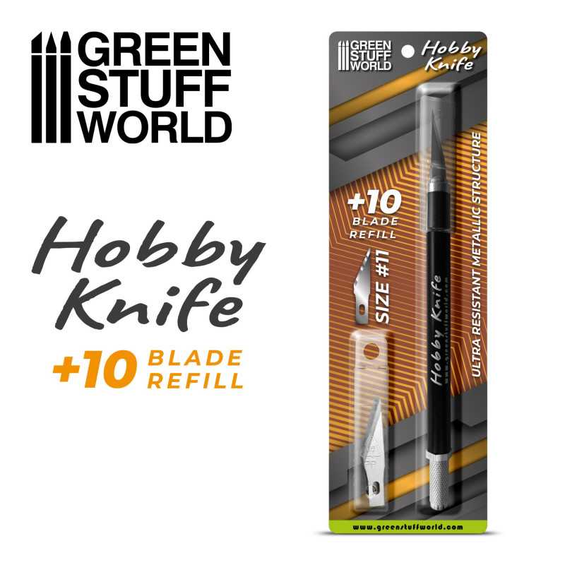 Green Stuff World - Hobby Knife with Spare Blades - Green Stuff World - Card Brawlers | Quebec | Canada |