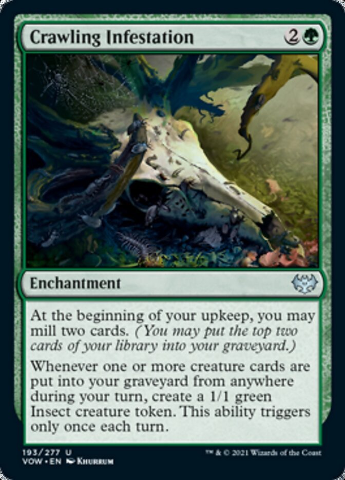Crawling Infestation [Innistrad: Crimson Vow] - Card Brawlers