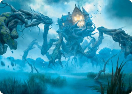 Creeping Inn Art Card [Innistrad: Midnight Hunt Art Series] - Card Brawlers