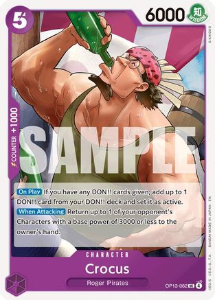 Crocus (OP13-062) - Carrying On His Will - Card Brawlers