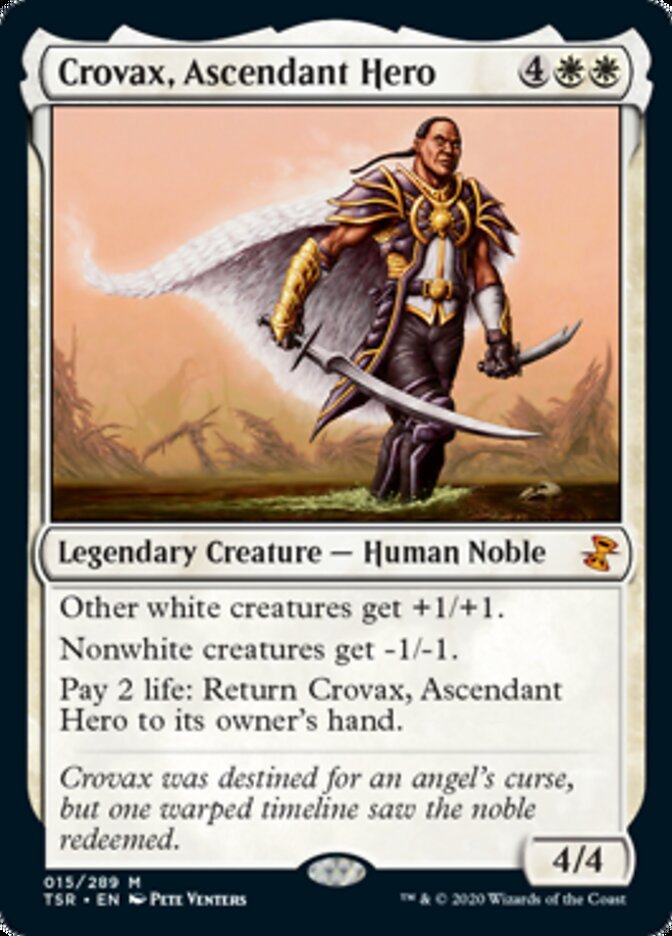 Crovax, Ascendant Hero [Time Spiral Remastered] - Card Brawlers
