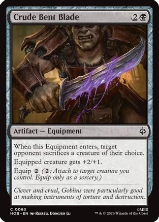 Crude Bent Blade (HOB-063) - The Hobbit Foil - Card Brawlers