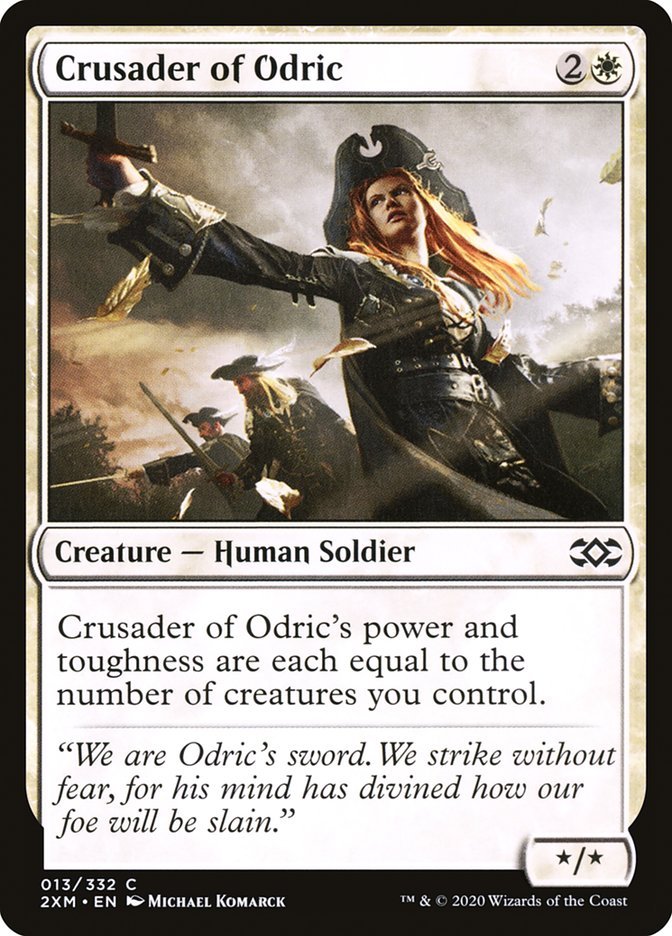 Crusader of Odric [Double Masters] - Card Brawlers