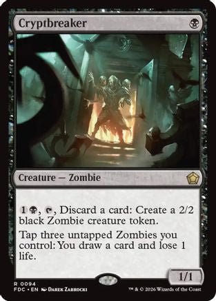 Cryptbreaker (FDC-094) - Commander: Foundations - Card Brawlers