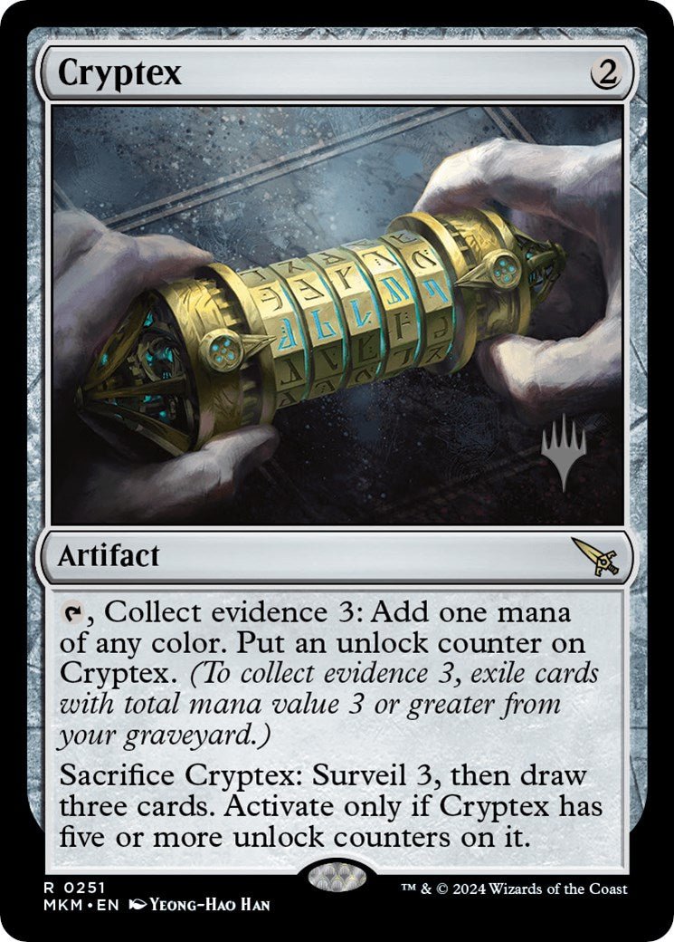 Cryptex (Promo Pack) [Murders at Karlov Manor Promos] - Card Brawlers