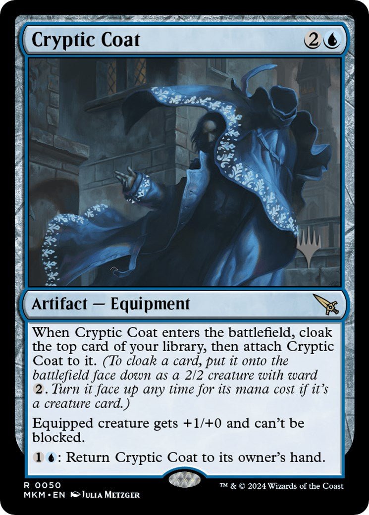 Cryptic Coat (Promo Pack) [Murders at Karlov Manor Promos] - Card Brawlers