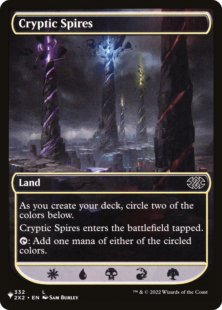 Cryptic Spires [The List] - Card Brawlers
