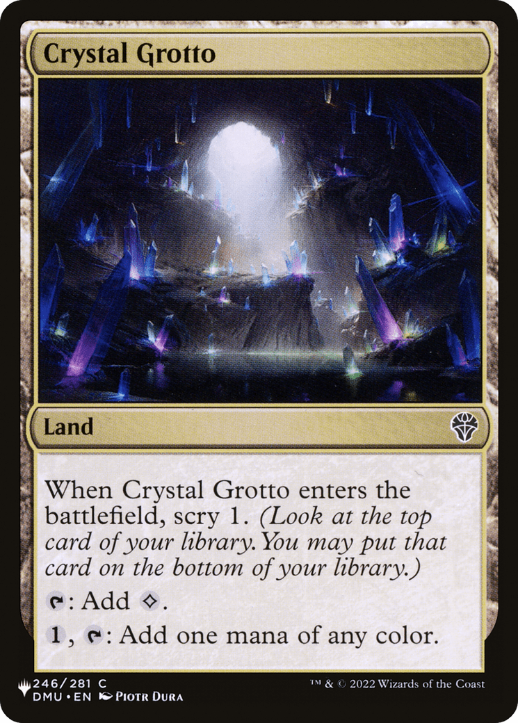 Crystal Grotto [The List] - Card Brawlers
