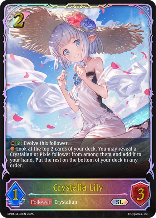 Crystalia Lily (SL) (SP01 - SL08EN) [Seaside Memories] - Card Brawlers