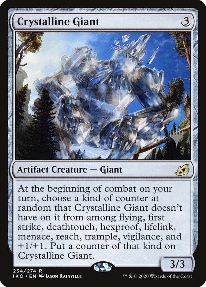 Crystalline Giant (Promo Pack) [Ikoria: Lair of Behemoths Promos] - Card Brawlers