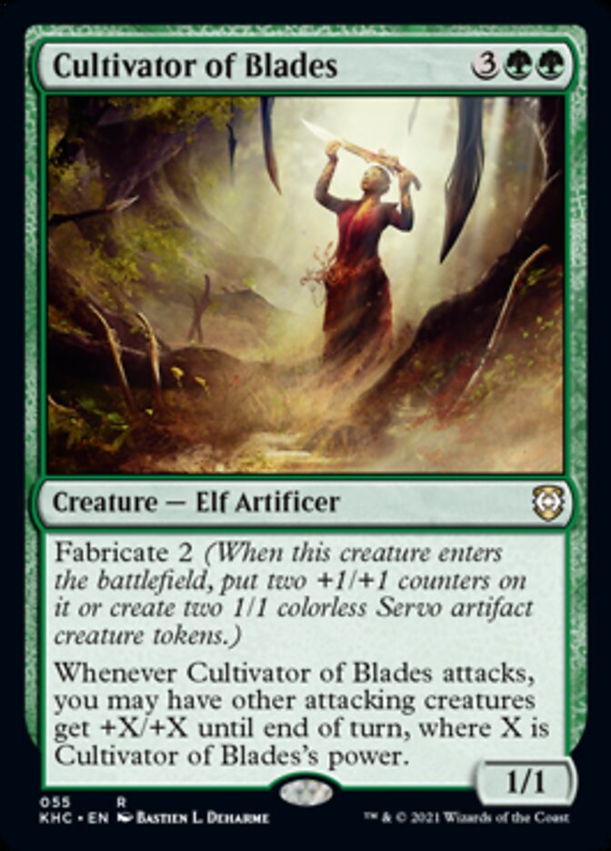 Cultivator of Blades [Kaldheim Commander] - Card Brawlers