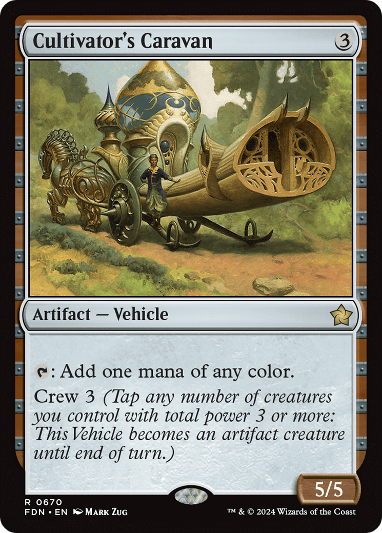 Cultivator's Caravan [Foundations] - Card Brawlers