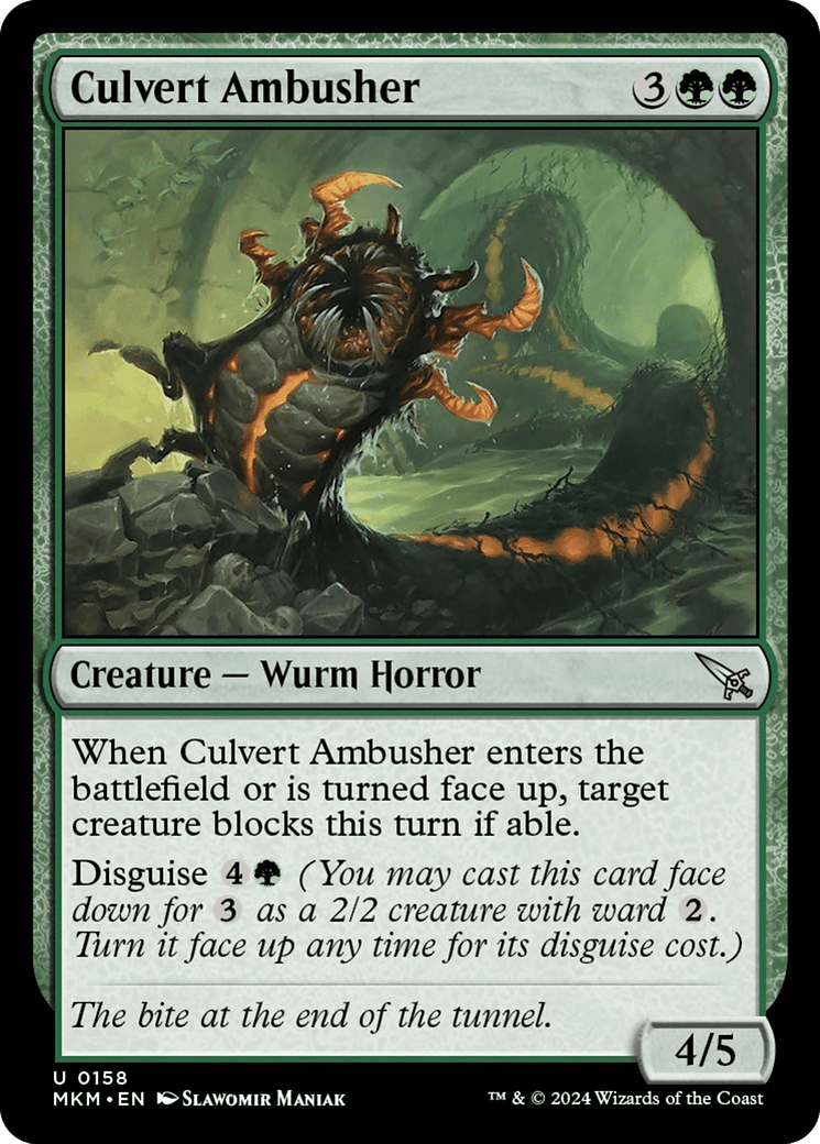 Culvert Ambusher [Murders at Karlov Manor] - Card Brawlers