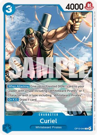 Curiel (OP13-044) - Carrying On His Will - Card Brawlers