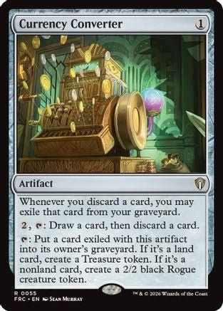 Currency Converter (FRC-055) - Commander: Reality Fracture - Card Brawlers