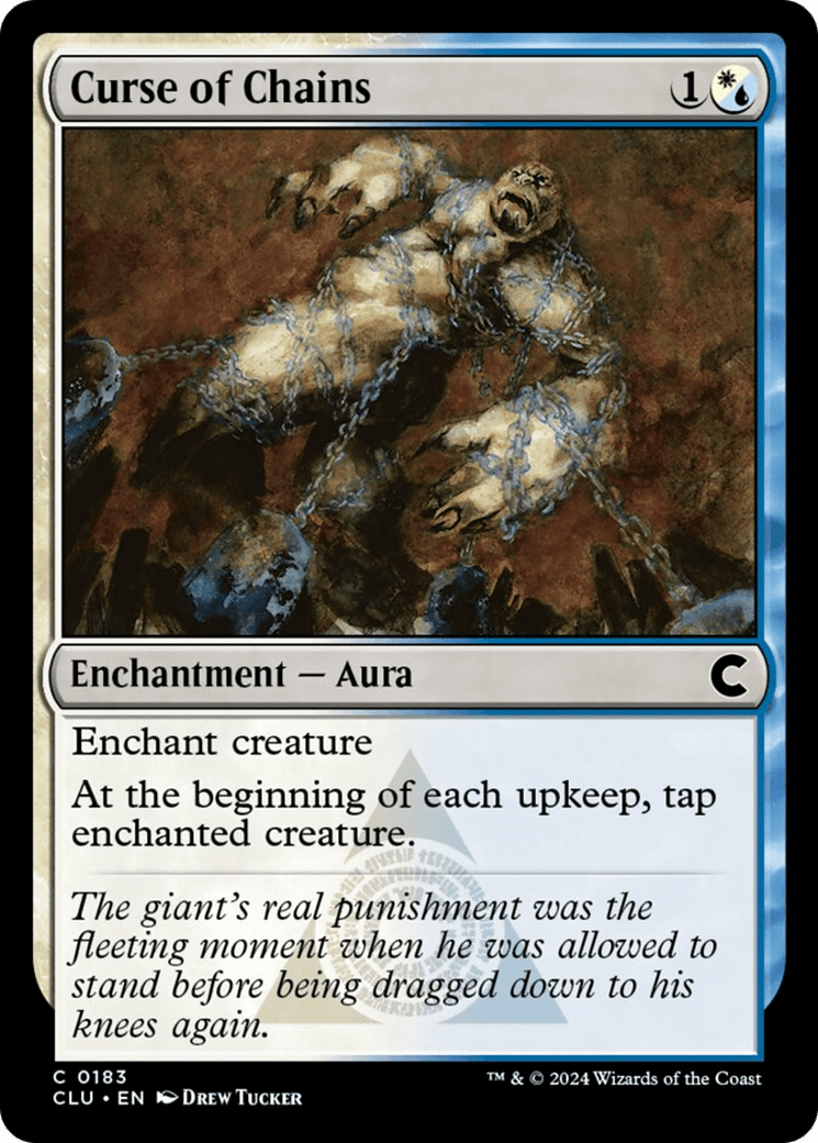 Curse of Chains [Ravnica: Clue Edition] - Card Brawlers