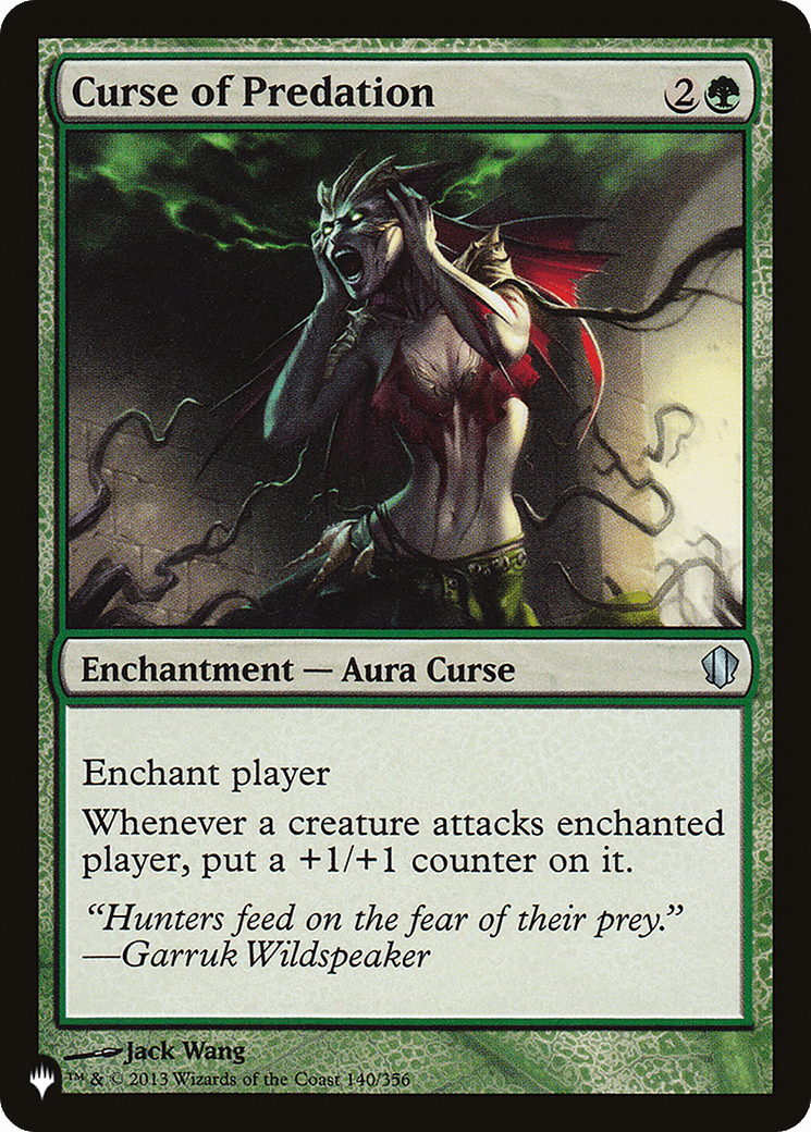 Curse of Predation [The List] - Card Brawlers