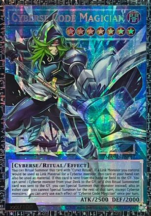Cyberse Code Magician (GMR) (MAMO-EN017) - Magnificent Monsters 1st Edition - Card Brawlers