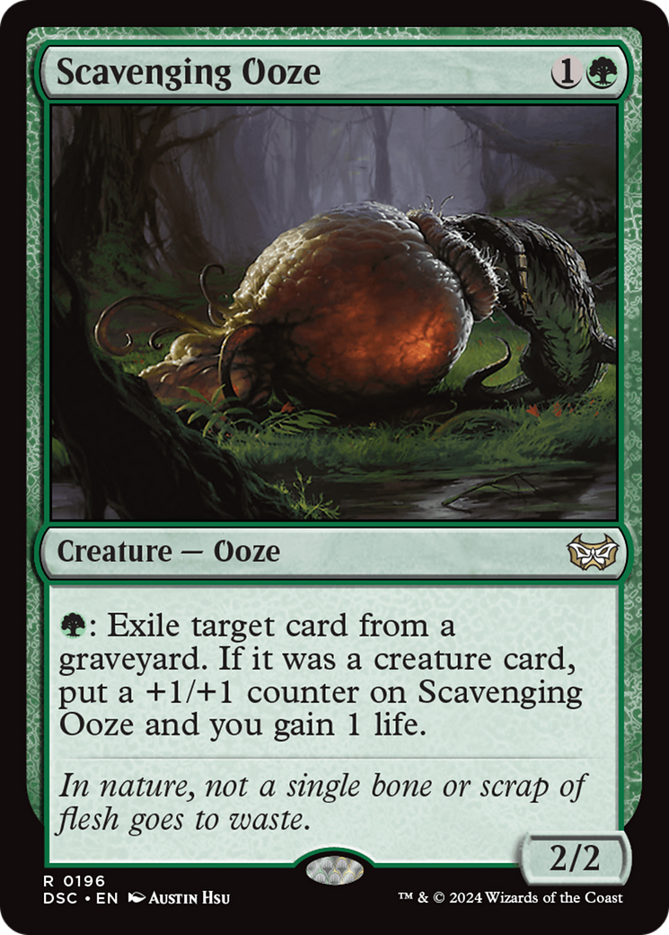 Scavenging Ooze [Duskmourn: House of Horror Commander] - Magic: The Gathering - Card Brawlers | Quebec | Canada |