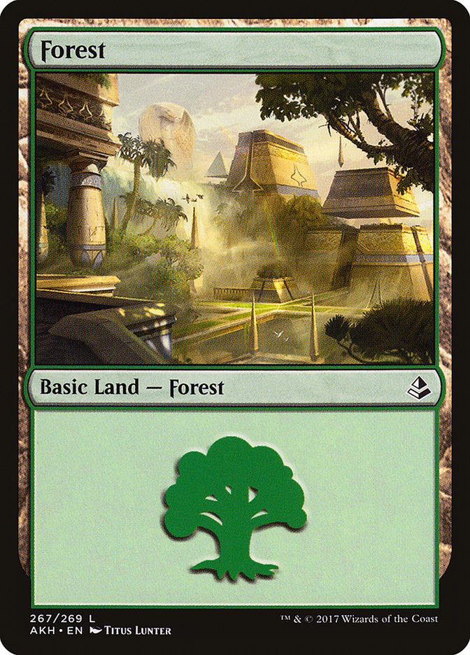 Forest (267) [Amonkhet] - Magic: The Gathering - Card Brawlers | Quebec | Canada |