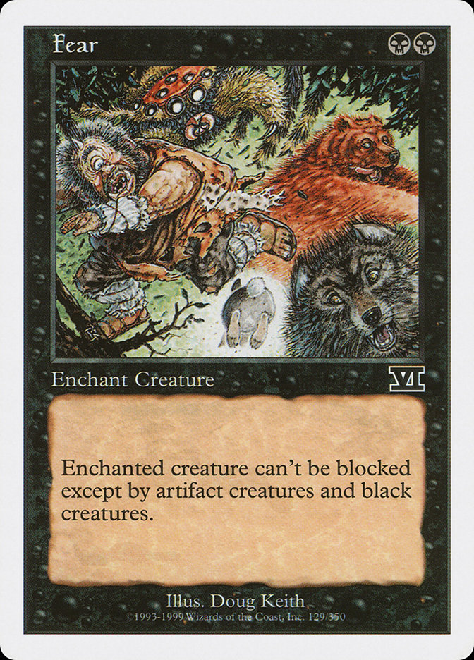 Fear [Classic Sixth Edition] - Magic: The Gathering - Card Brawlers | Quebec | Canada |