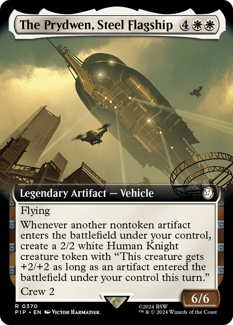 The Prydwen, Steel Flagship (Extended Art) [Fallout] - Magic: The Gathering - Card Brawlers | Quebec | Canada |