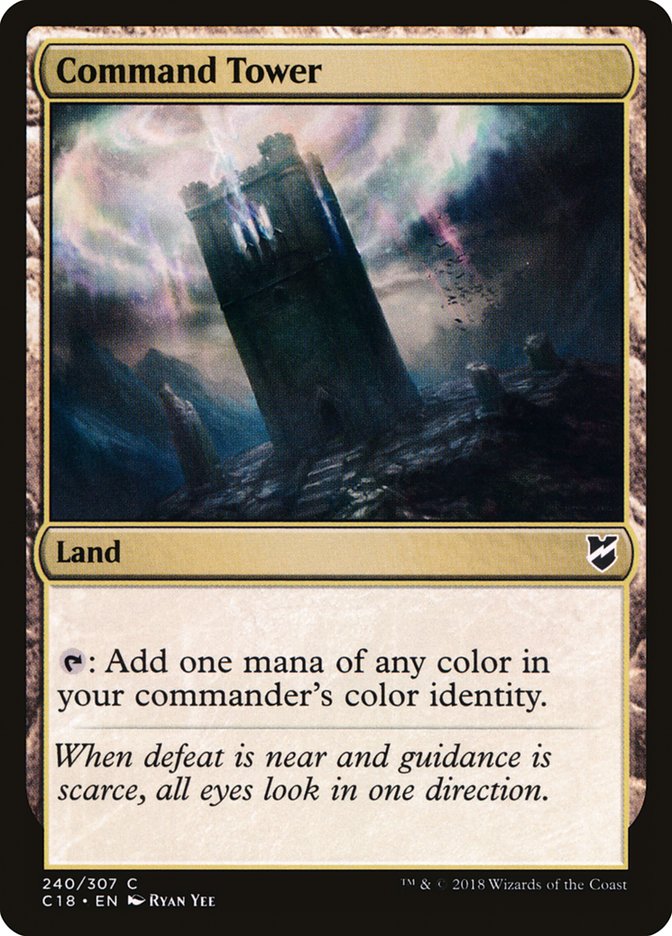 Command Tower [Commander 2018] - Magic: The Gathering - Card Brawlers | Quebec | Canada |