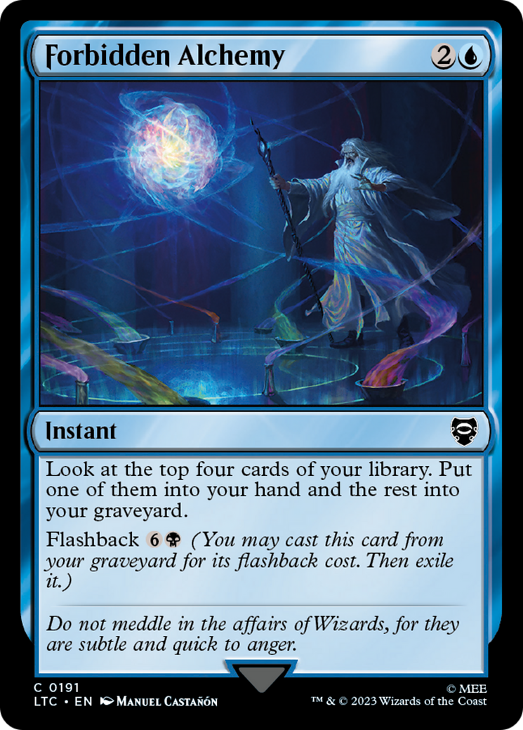 Forbidden Alchemy [The Lord of the Rings: Tales of Middle-Earth Commander] - Magic: The Gathering - Card Brawlers | Quebec | Canada |