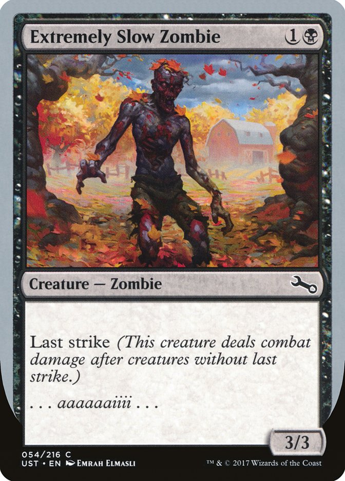 Extremely Slow Zombie ("...aaaaaaiiii...") [Unstable] - Magic: The Gathering - Card Brawlers | Quebec | Canada |