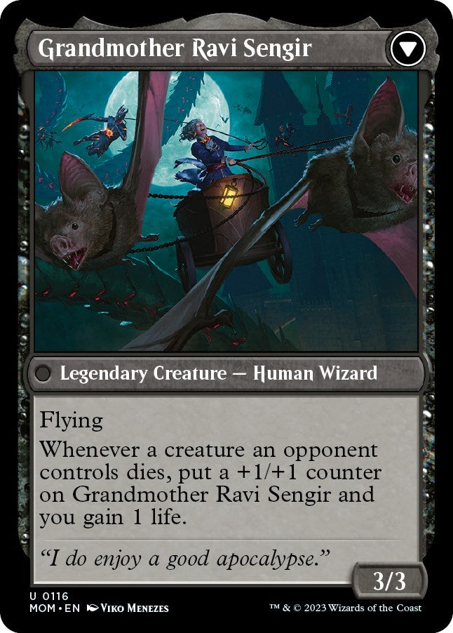 Invasion of Ulgrotha // Grandmother Ravi Sengir [March of the Machine] - Magic: The Gathering - Card Brawlers | Quebec | Canada |