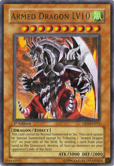 Armed Dragon LV10 [DP2-EN013] Ultra Rare - Yu-Gi-Oh! - Card Brawlers | Quebec | Canada |