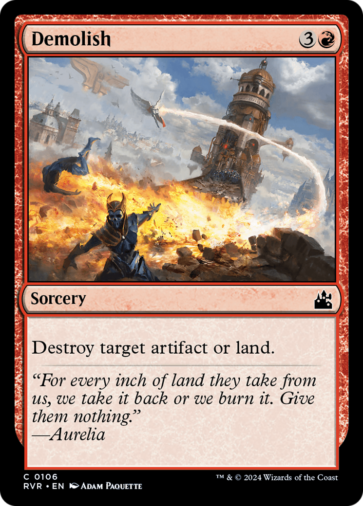 Demolish [Ravnica Remastered] - Magic: The Gathering - Card Brawlers | Quebec | Canada |