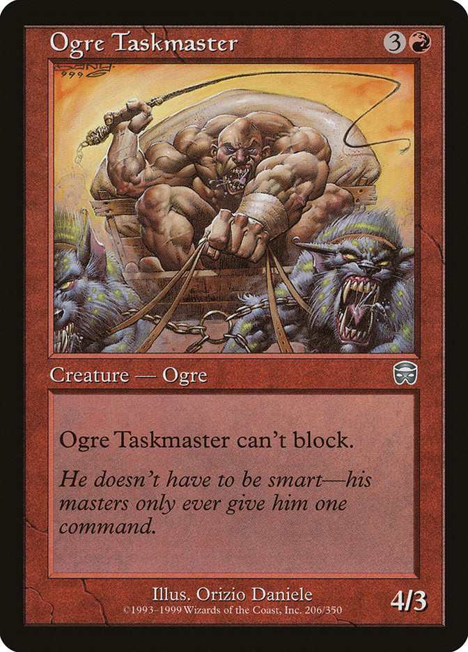 Ogre Taskmaster [Mercadian Masques] - Magic: The Gathering - Card Brawlers | Quebec | Canada |