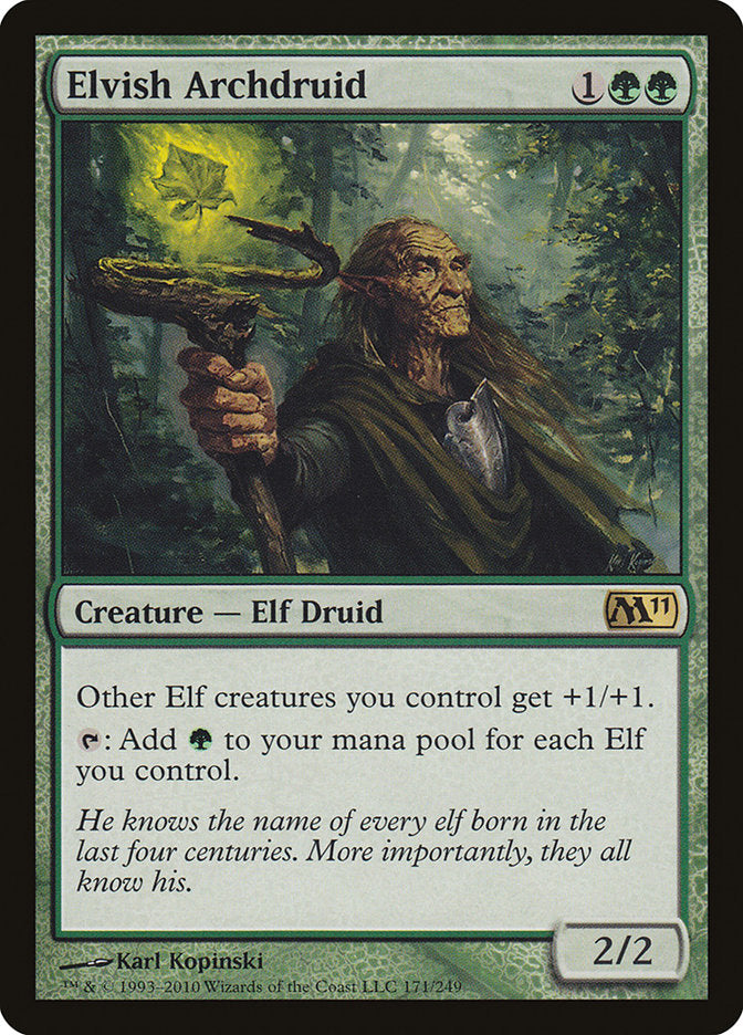 Elvish Archdruid [Magic 2011] - Magic: The Gathering - Card Brawlers | Quebec | Canada |