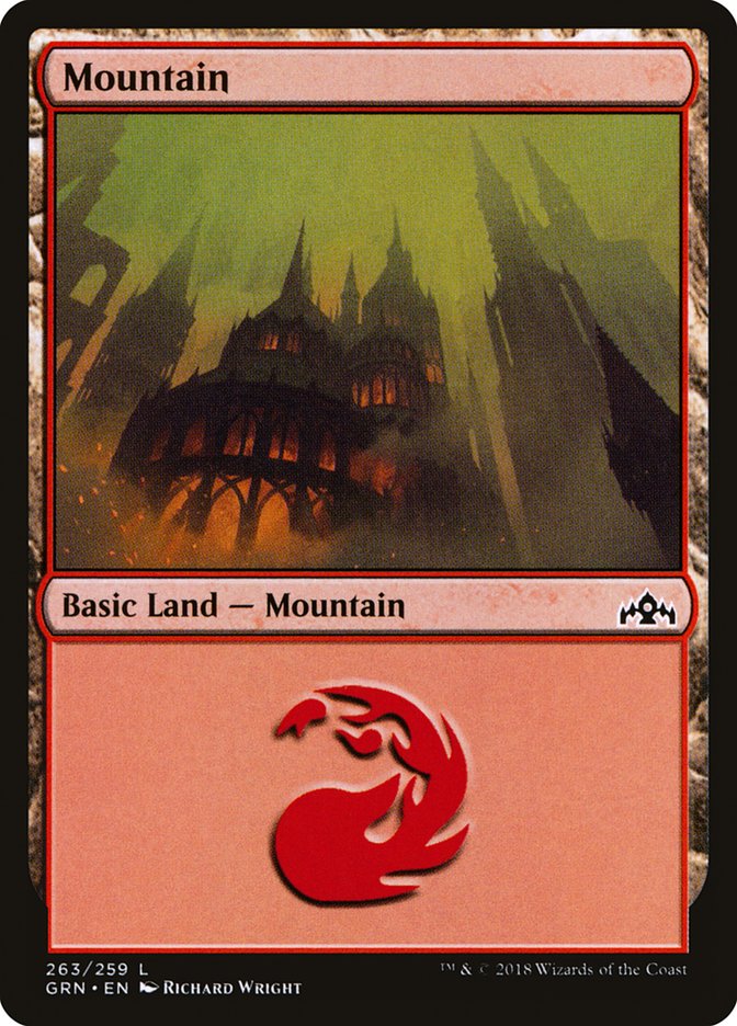 Mountain (263) [Guilds of Ravnica] - Magic: The Gathering - Card Brawlers | Quebec | Canada |